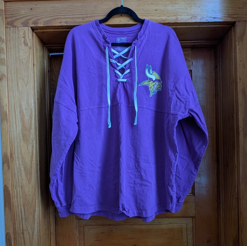 Fanatics Pro Line Purple Pullover
